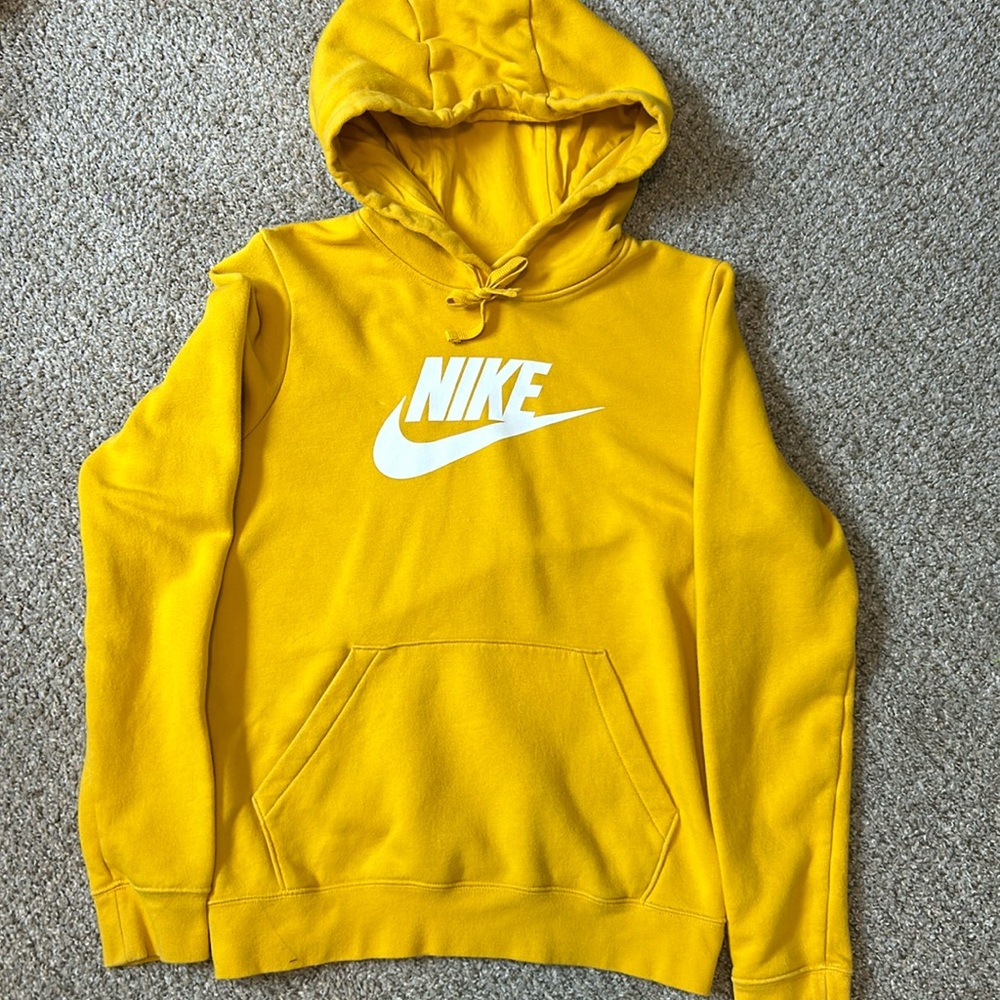 Yellow Nike Hoodie
